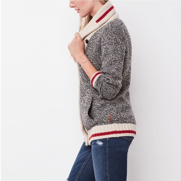 Roots Canada Cabin Shawl Cardigan Sweater - Picture 2 of 12